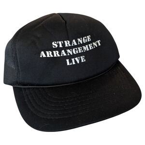90's Strange Arrangement Live Trucker Snapback Hat